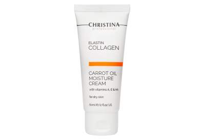 Elastincollagen Carrot Oil Moisture Cream with Vitamins A, E & Ha for Dry skin