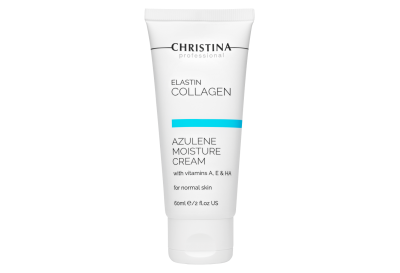 Elastincollagen Azulene Moisture Cream with Vitamins A, E & Ha for Normal skin