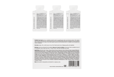 UNSTRESS - Probiotic day cream SPF-15 sachets kit 30 pcs
